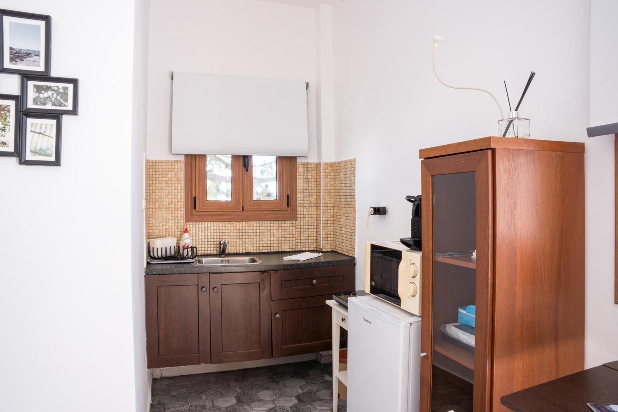 Cozy Budget Apartments In The Heart Of Fira Kültér fotó